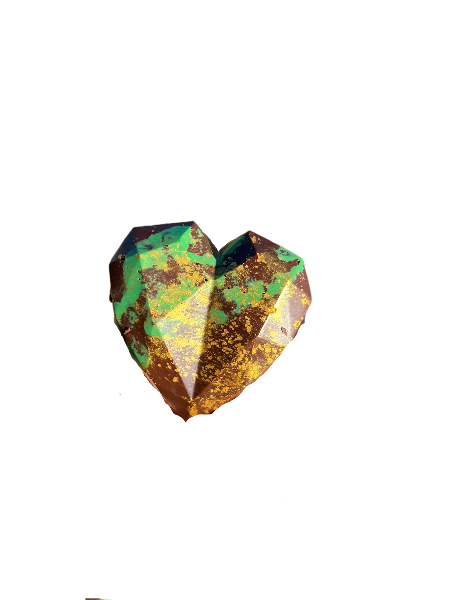 Dubai Chocolate Heart