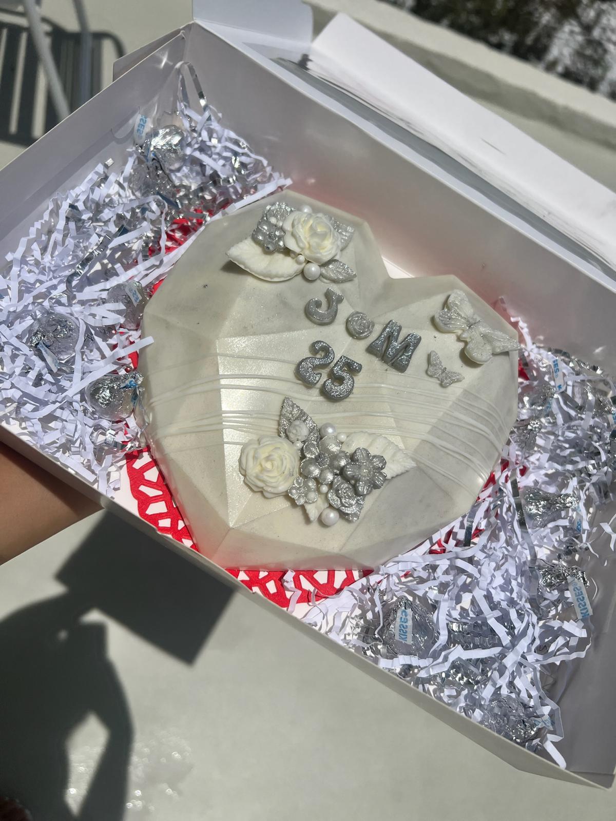 25th Anniversary Cake