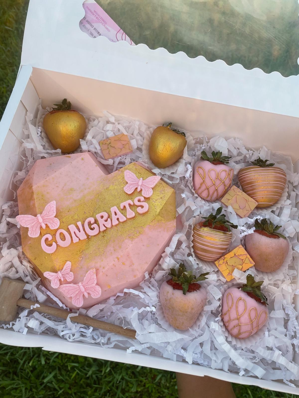 Congratulations Strawberry Box