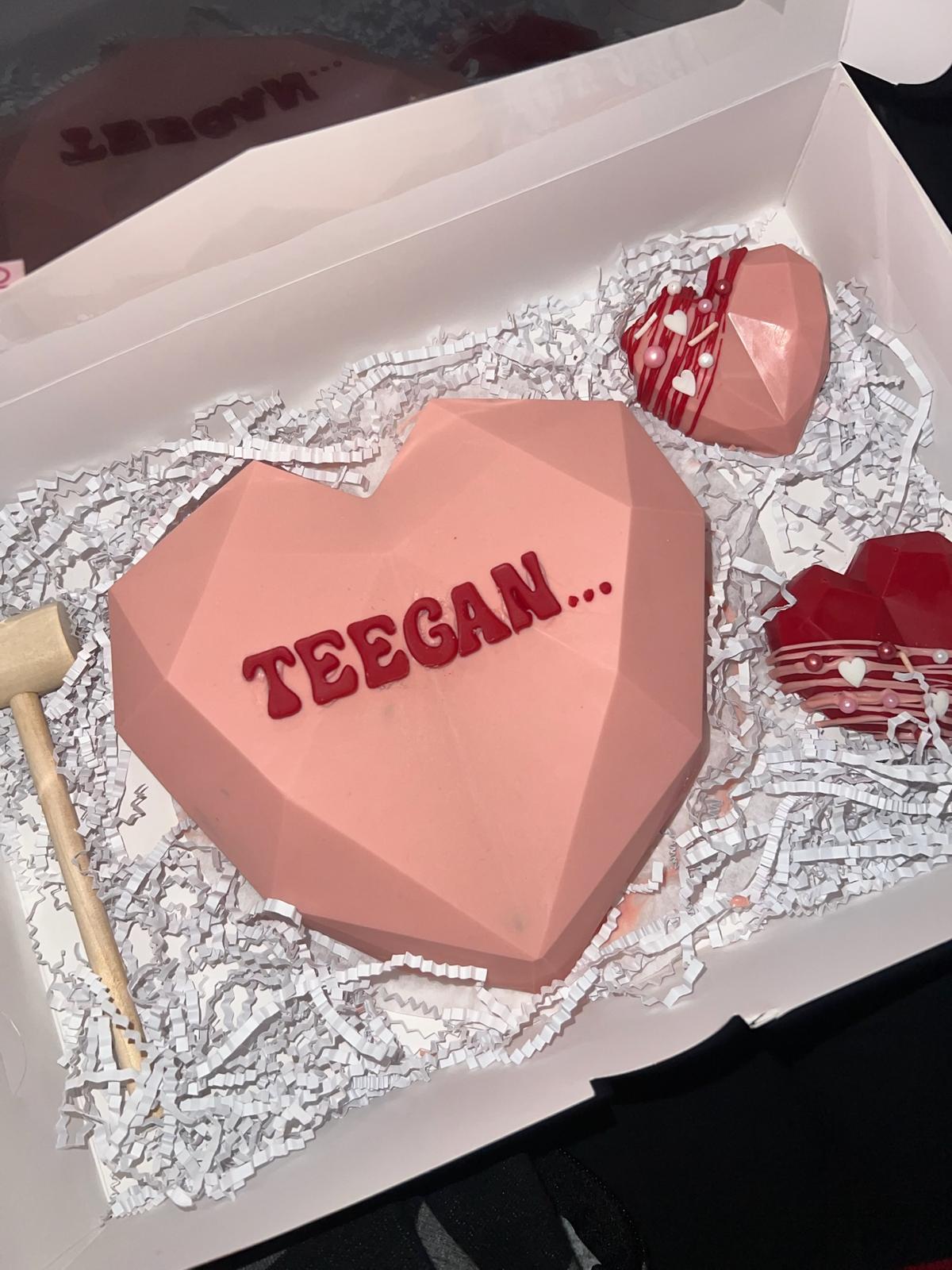 Teegan Heart Surprise